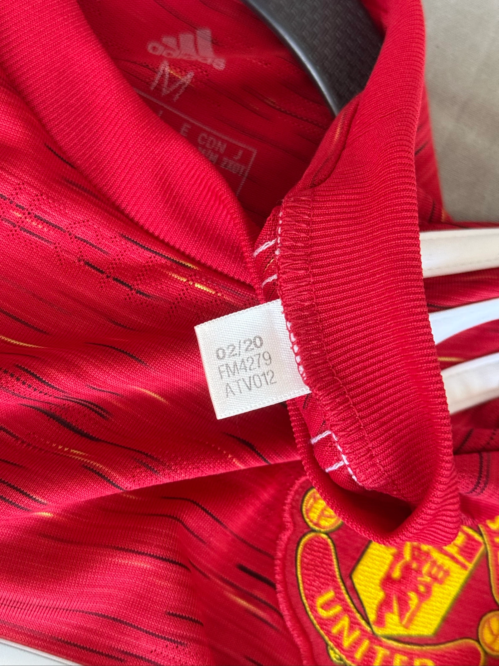 Auténtica camiseta del Manchester United 20/21 M – photo 5